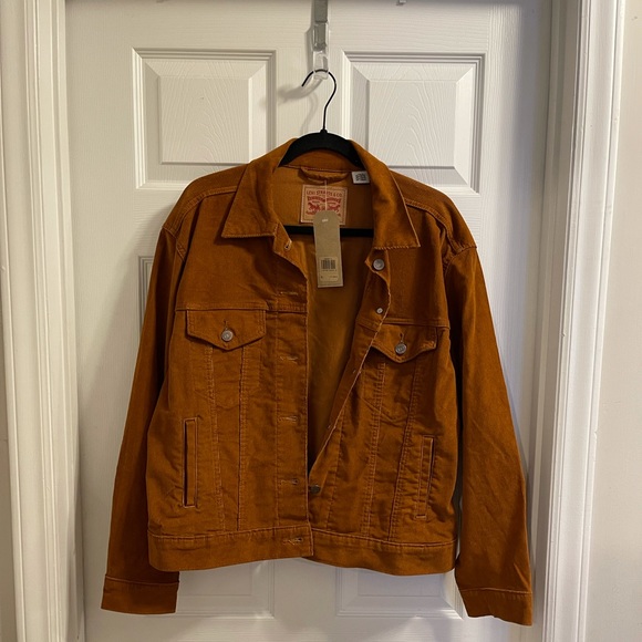 Corduroy Levi Ex-Boyfriend Trucker Jacket